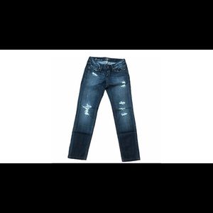 ANN TAYLOR LOFT Denim Distressed Modern Slim jeans